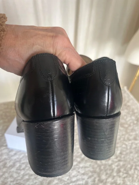 The Office of Angela Scott Miss Button Black Derby/Oxford - Picture 9 of 10